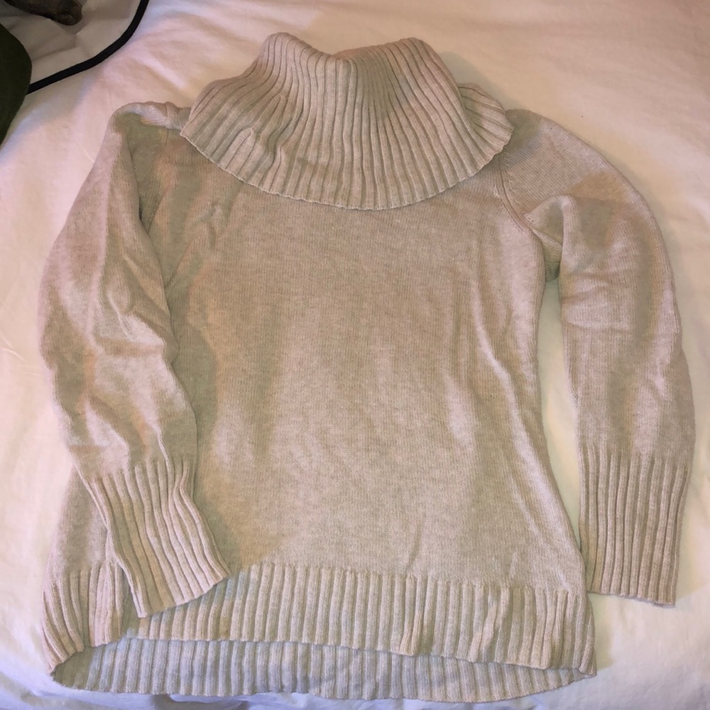 Nautica Cream Turtleneck